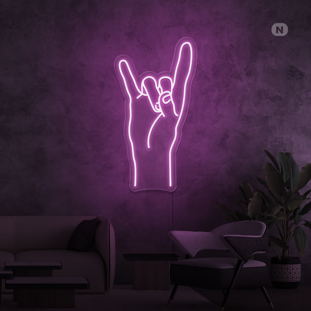 Neon Schild Rock & Roll