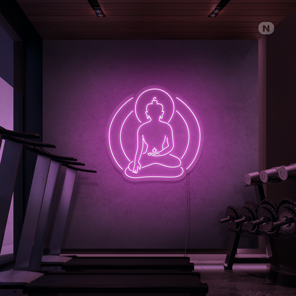 Neon Schild Yoga