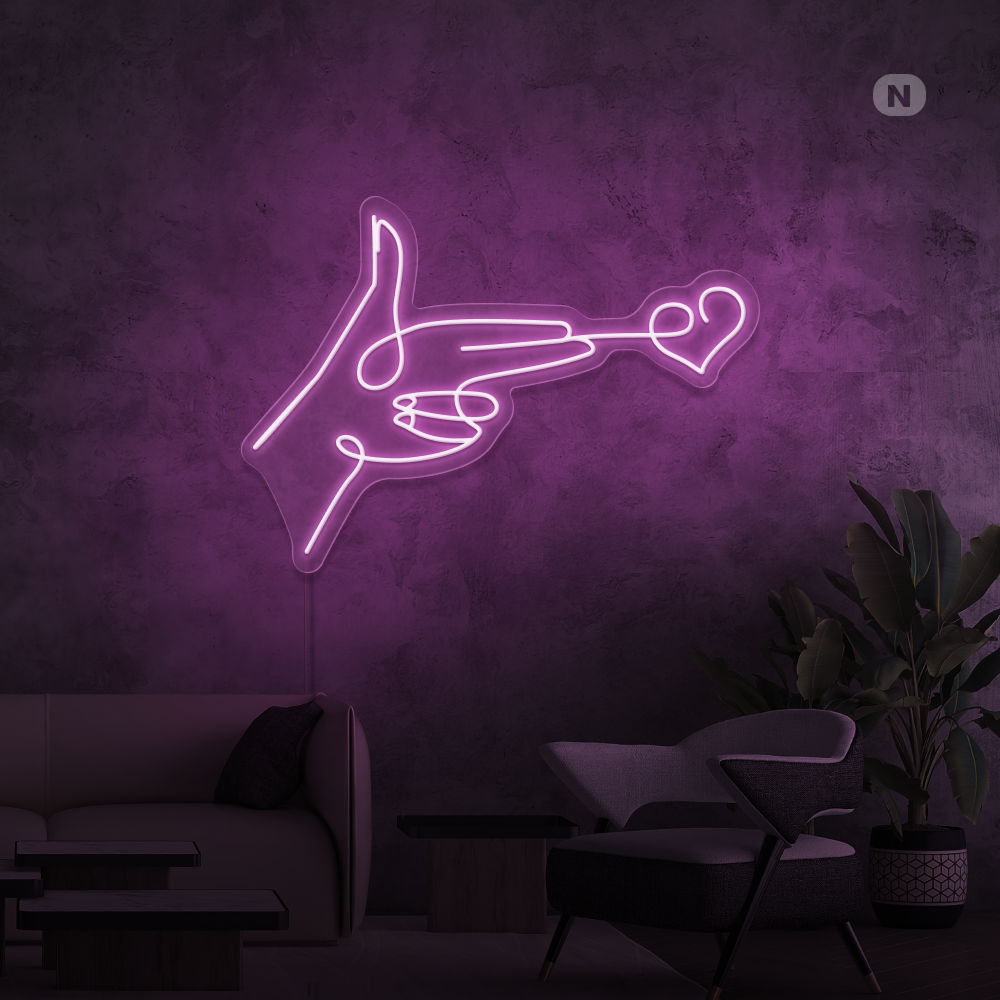 Neon Schild Lovestarget