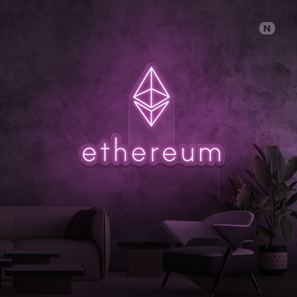 Neon Schild Ethereum