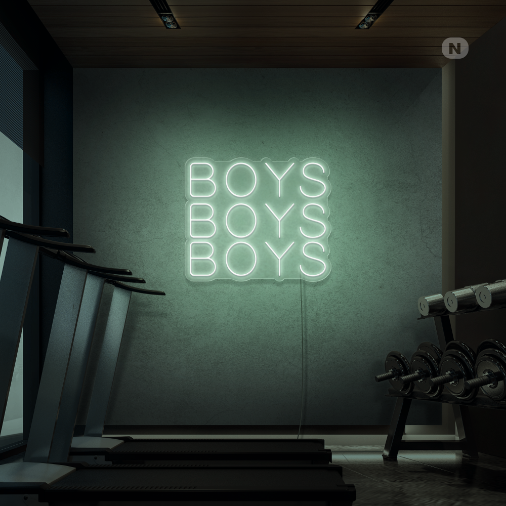 Neon Schild Boys Boys Boys