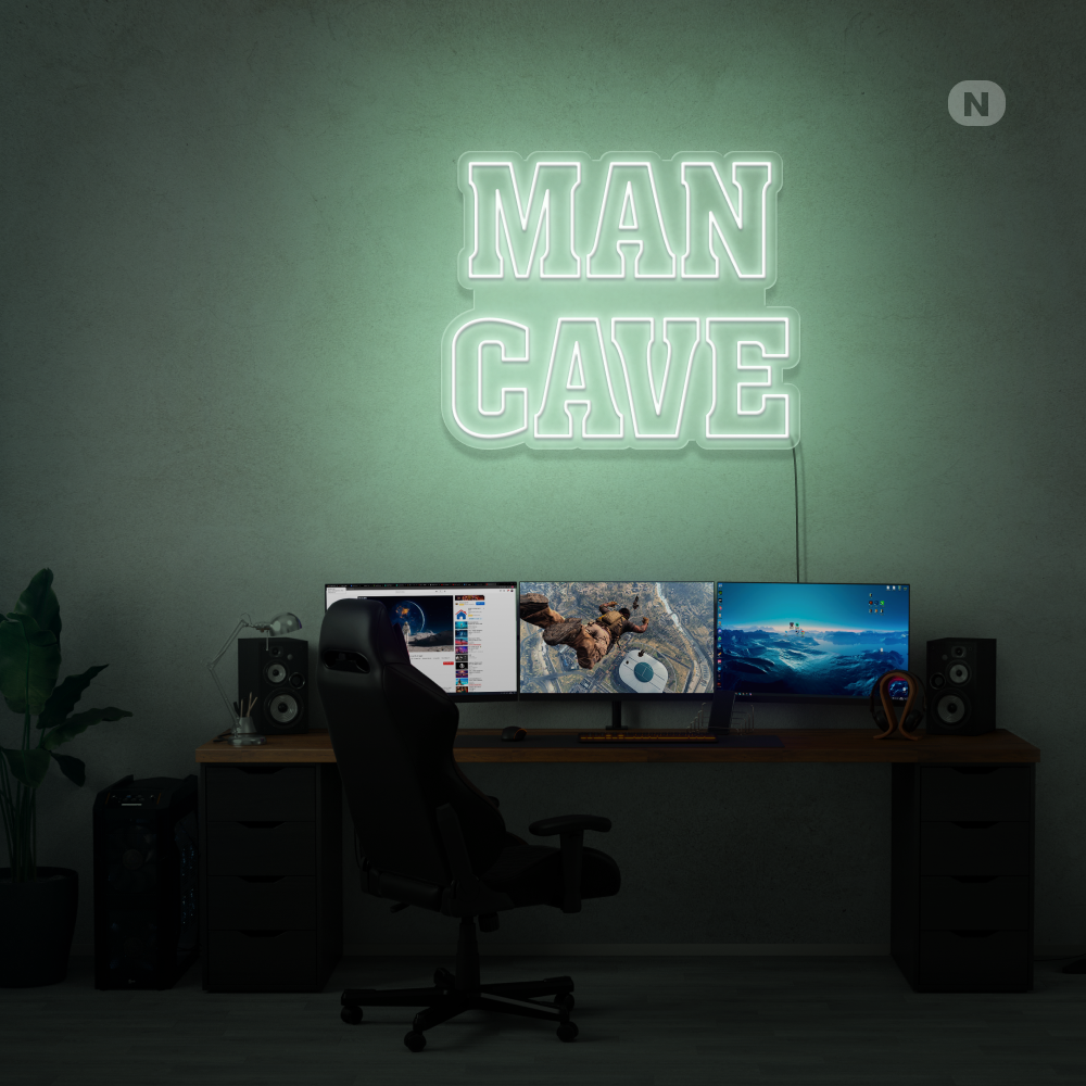 Neon Schild Man Cave