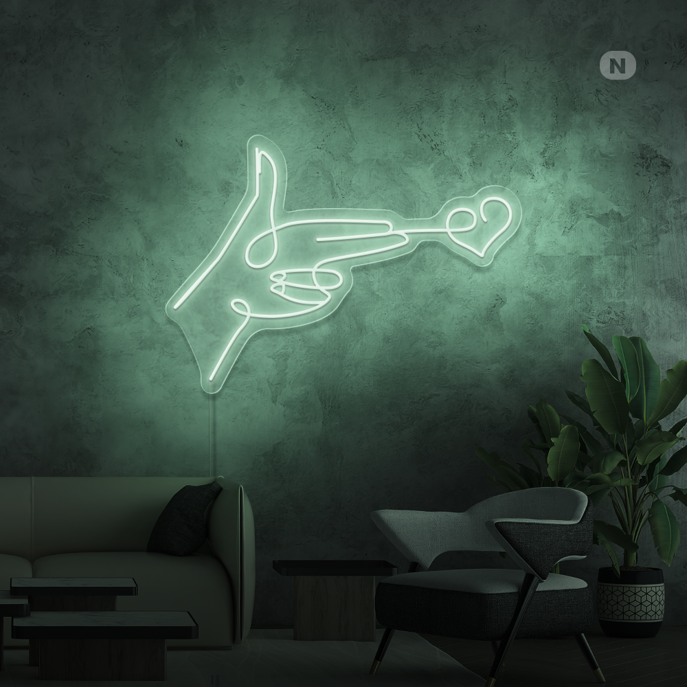 Neon Schild Lovestarget