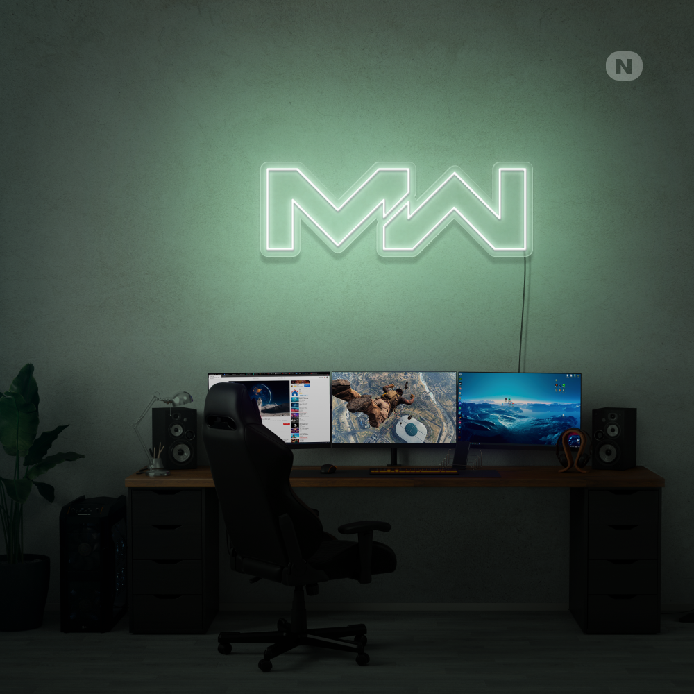 Neon Schild MW