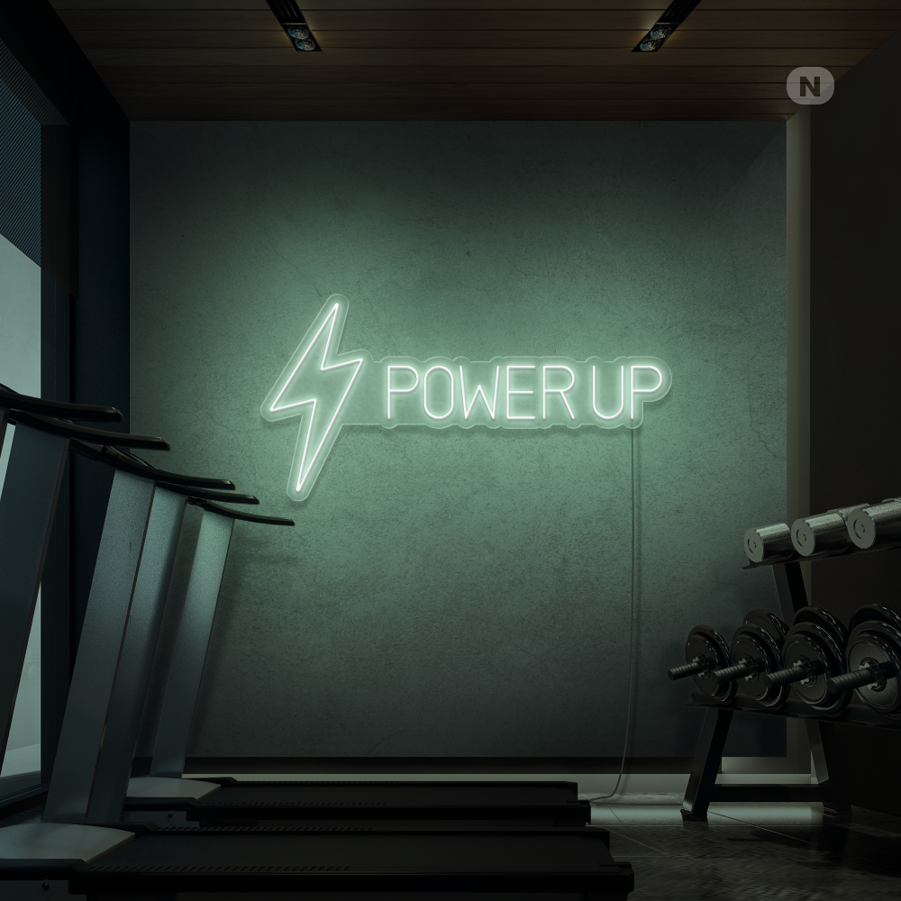 Neon Schild Power Up