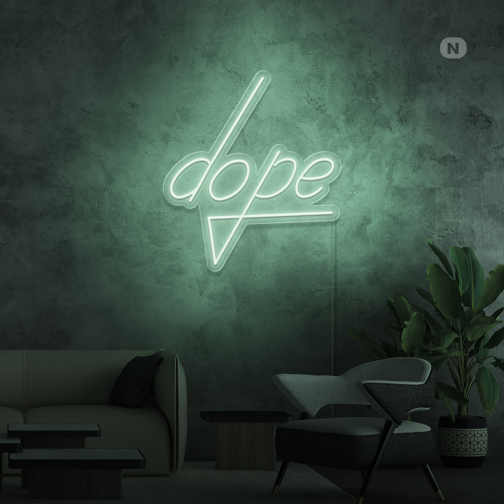 Neon Schild Dope