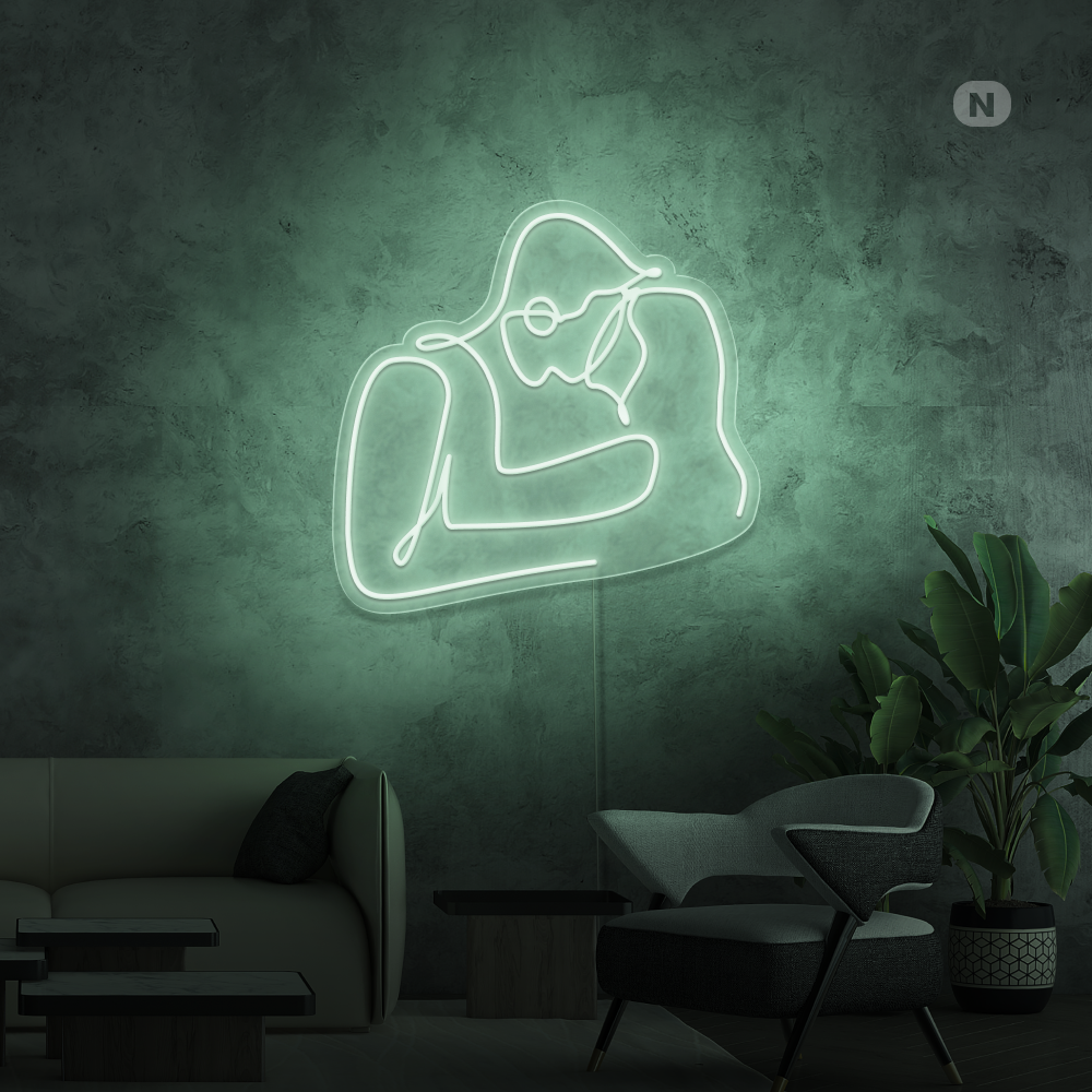 Neon Schild Liebespaar