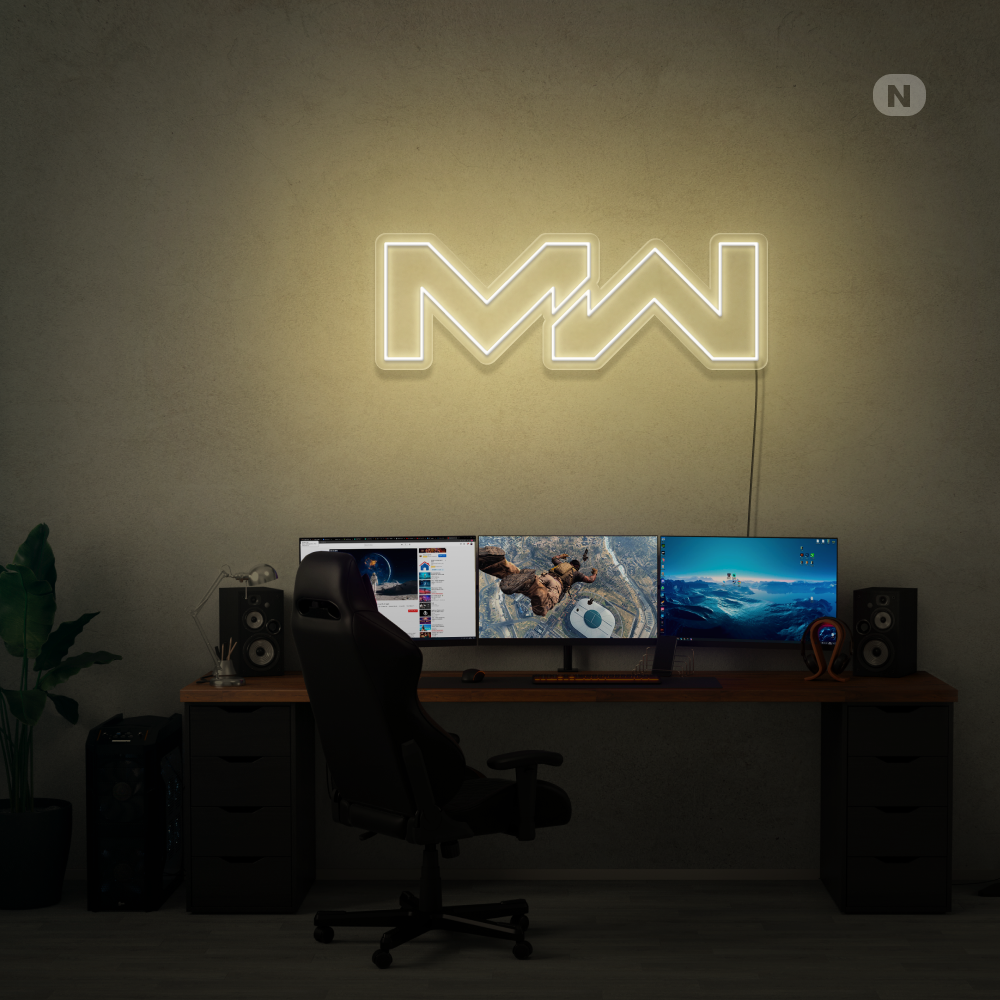 Neon Schild MW