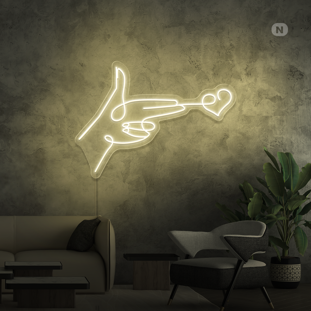 Neon Schild Lovestarget