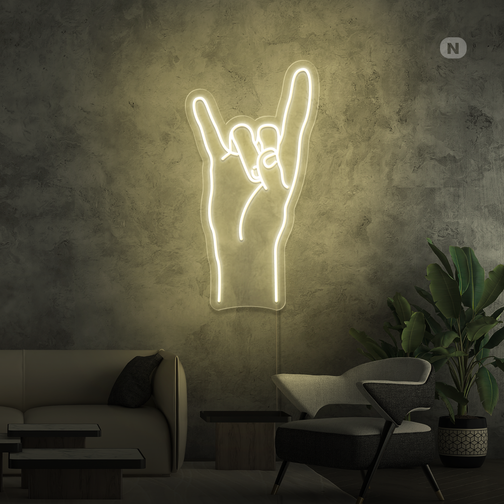 Neon Schild Rock & Roll
