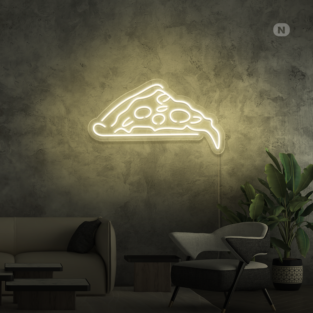 Neon Schild Pizza