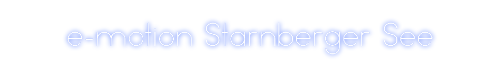Individuelles Neon: e-motion Star...