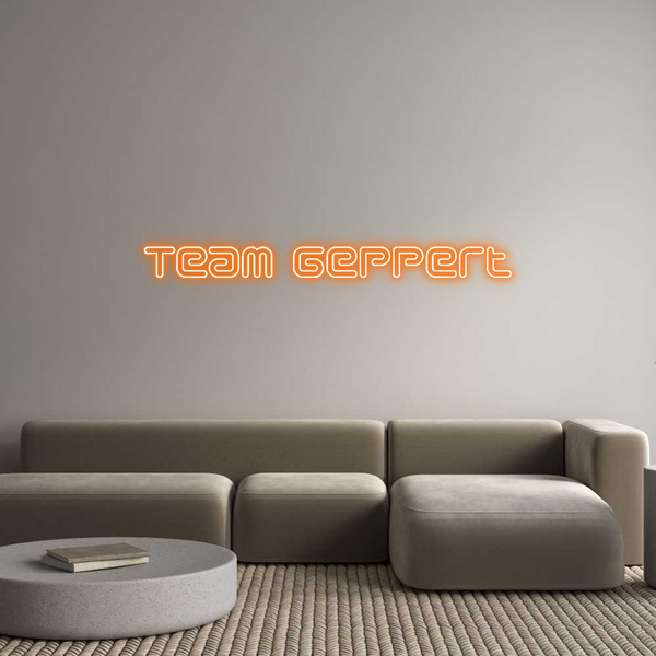 Individuelles Neon: Team Geppert