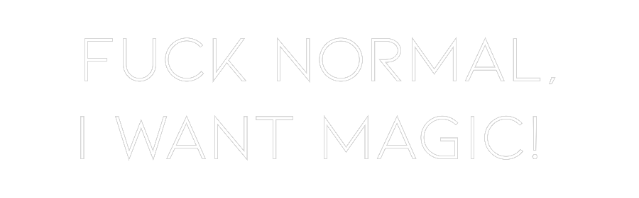 Individuelles Neon: FUCK NORMAL,...