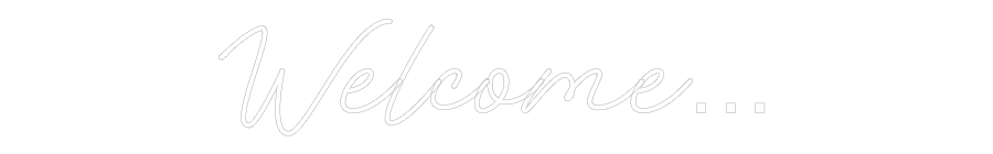 Individuelles Neon: Welcome…