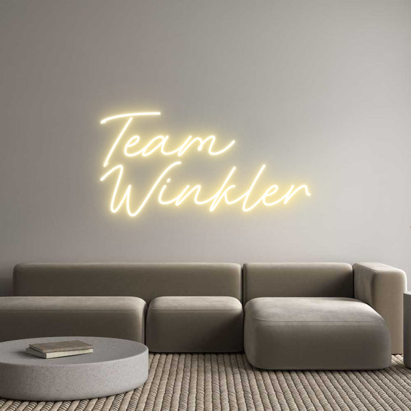 Individuelles Neon: Team 
Winkler