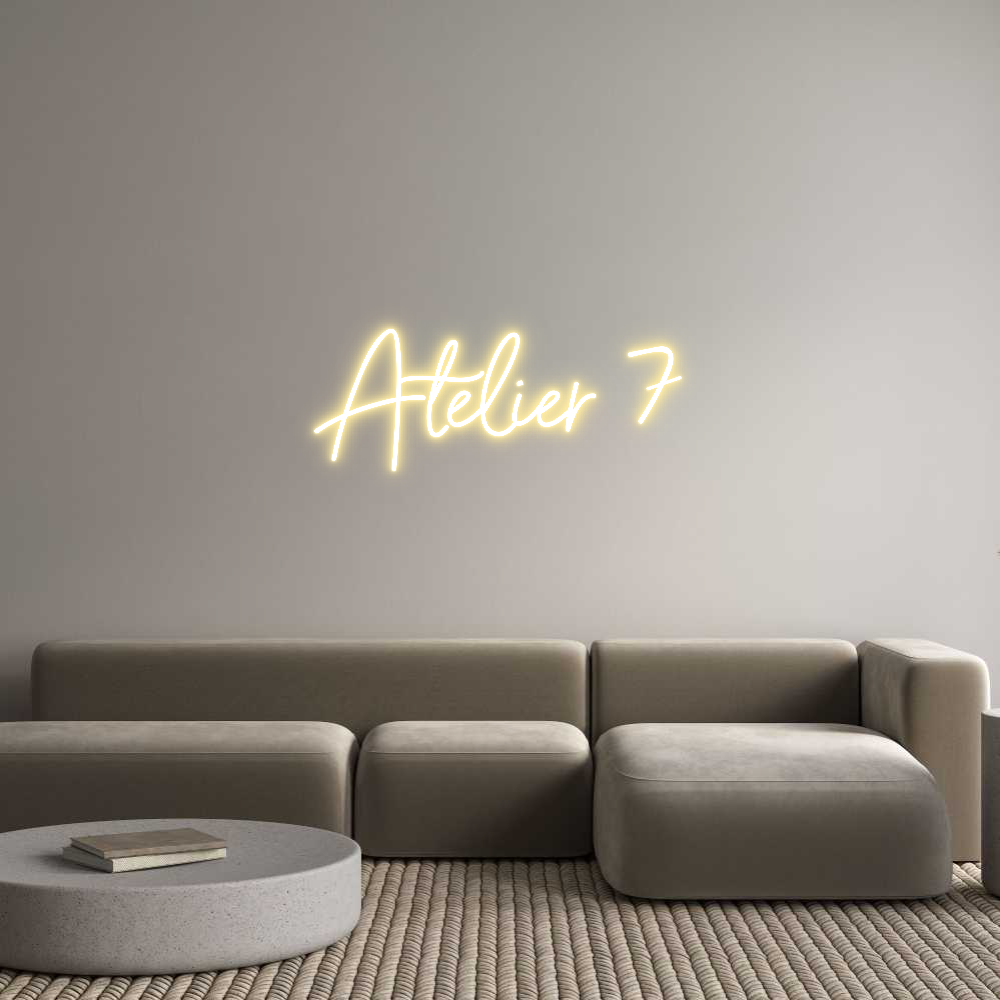 Individuelles Neon: Atelier 7