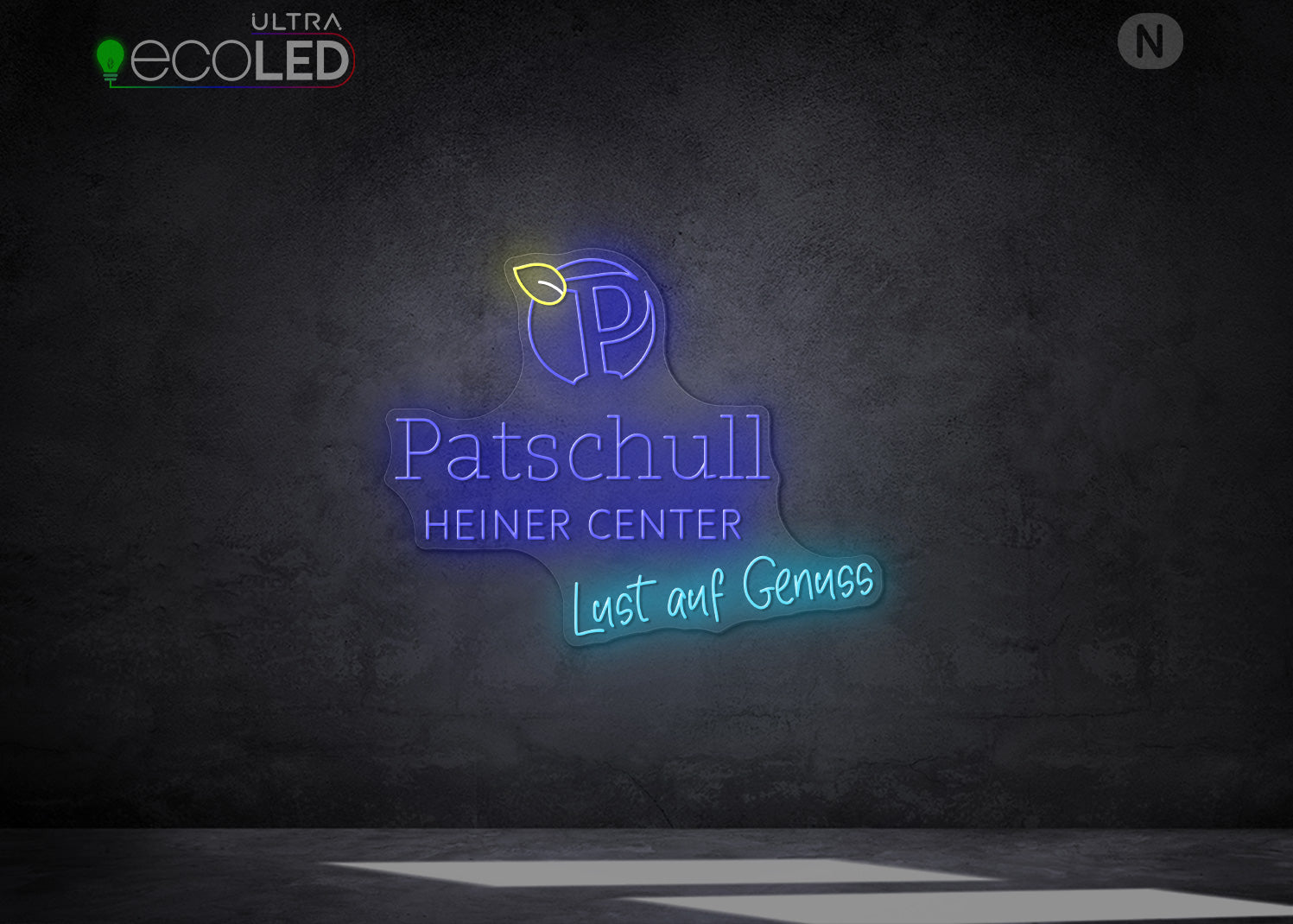 Individuelles Neonschild