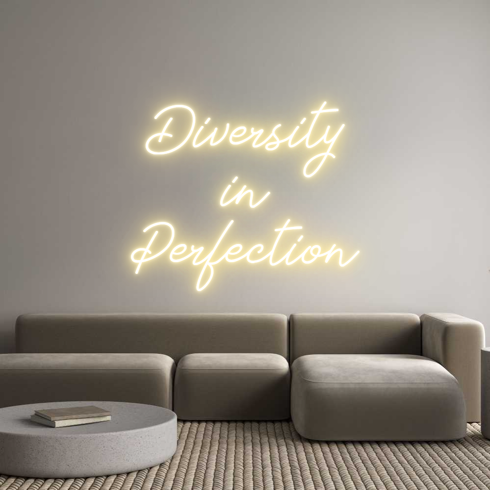 Individuelles Neon: Diversity
in...