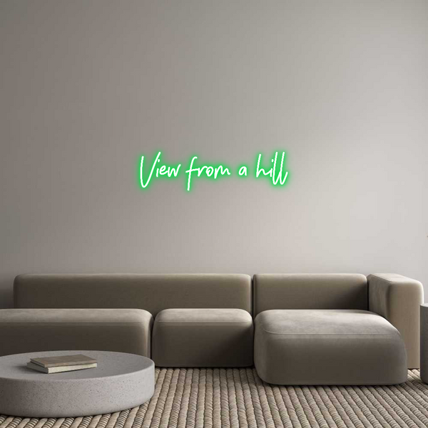 Individuelles Neon: View from a h...