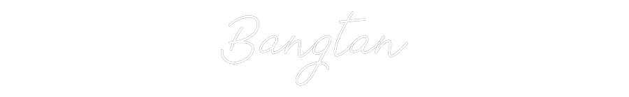 Individuelles Neon: Bangtan