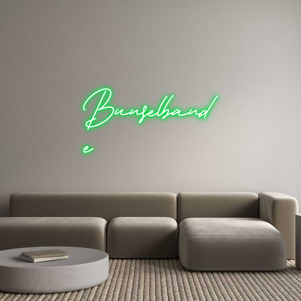 Individuelles Neon: Bunselband
e