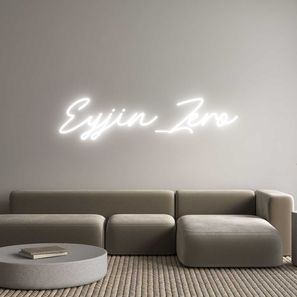 Individuelles Neon: Eyjin_Zero
