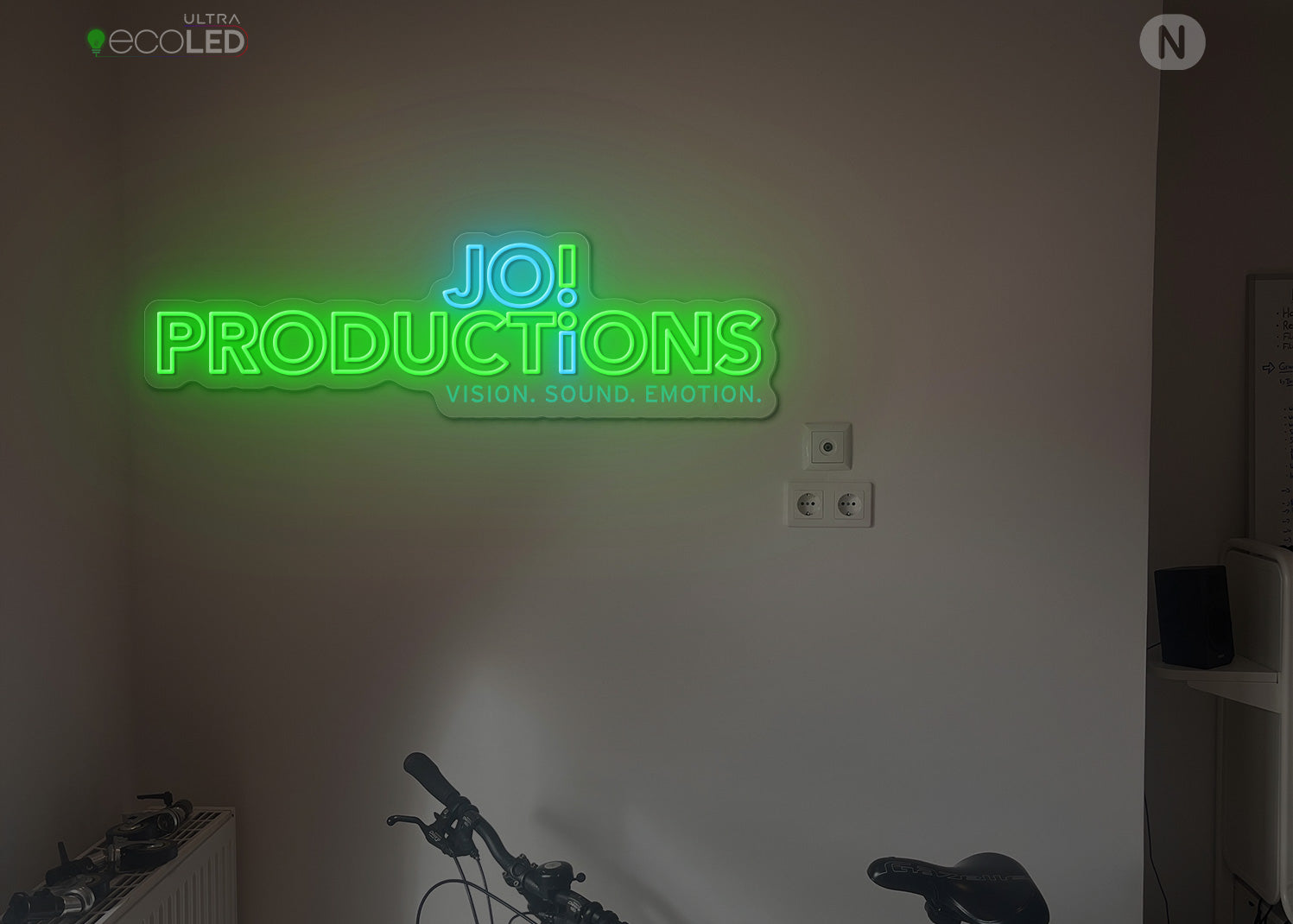 Individuelles Neonschild