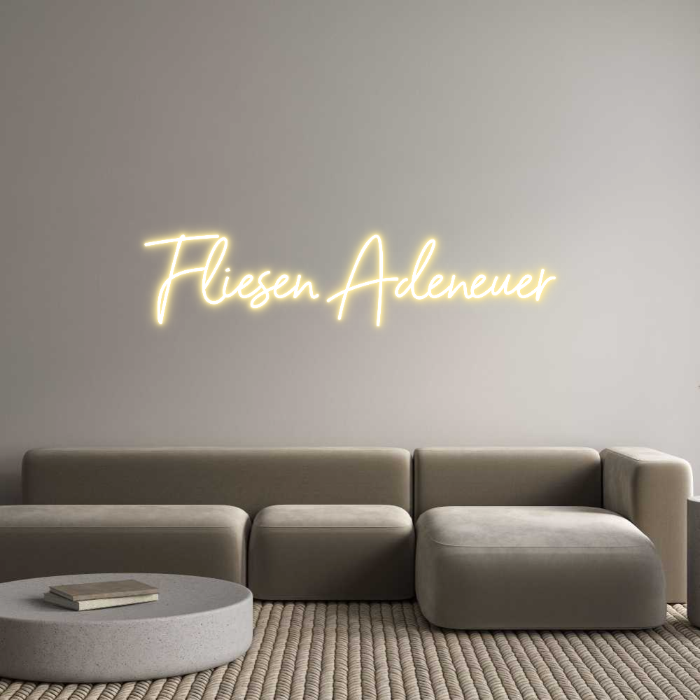 Individuelles Neon: Fliesen Adene...