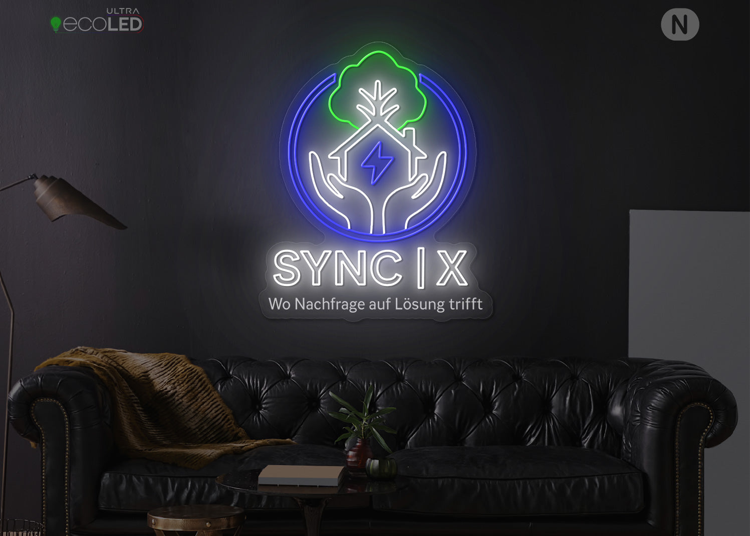 Individuelles Neonschild