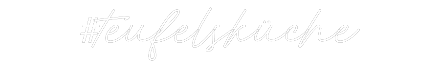 Individuelles Neon: #teufelsküche