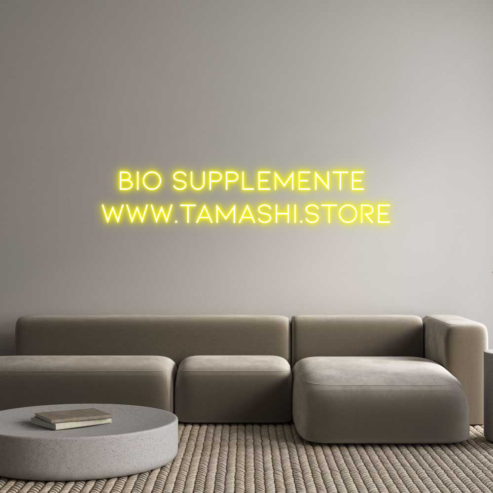 Individuelles Neon: BIO SUPPLEMEN...