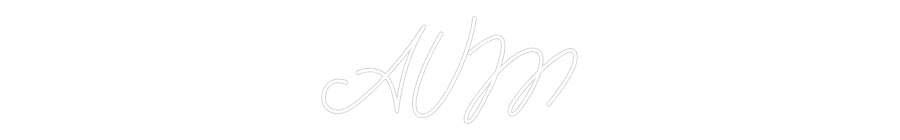 Individuelles Neon: AUM
