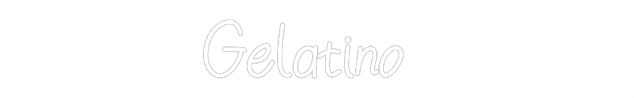 Individuelles Neon: Gelatino