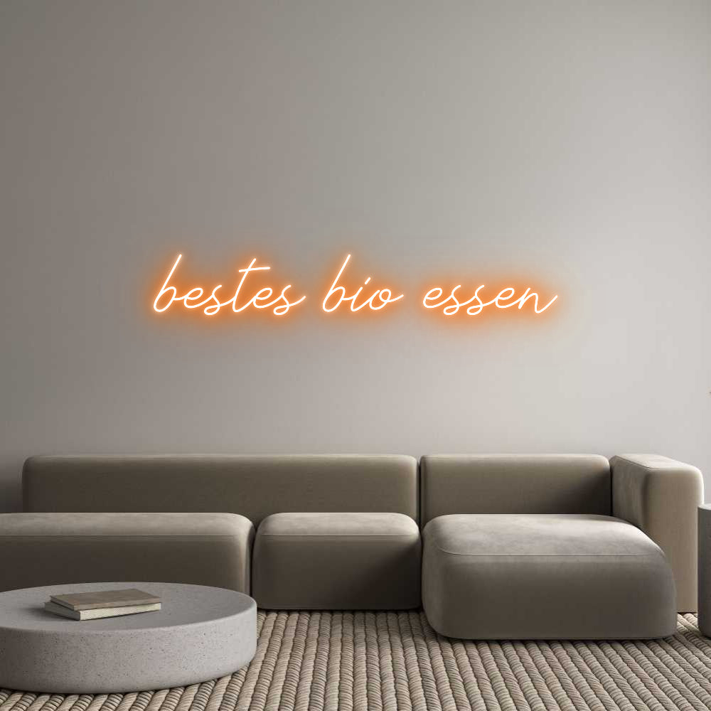 Individuelles Neon: bestes bio es...