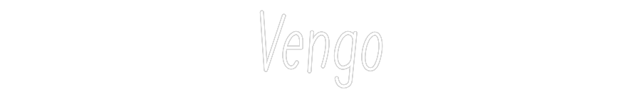 Individuelles Neon: Vengo