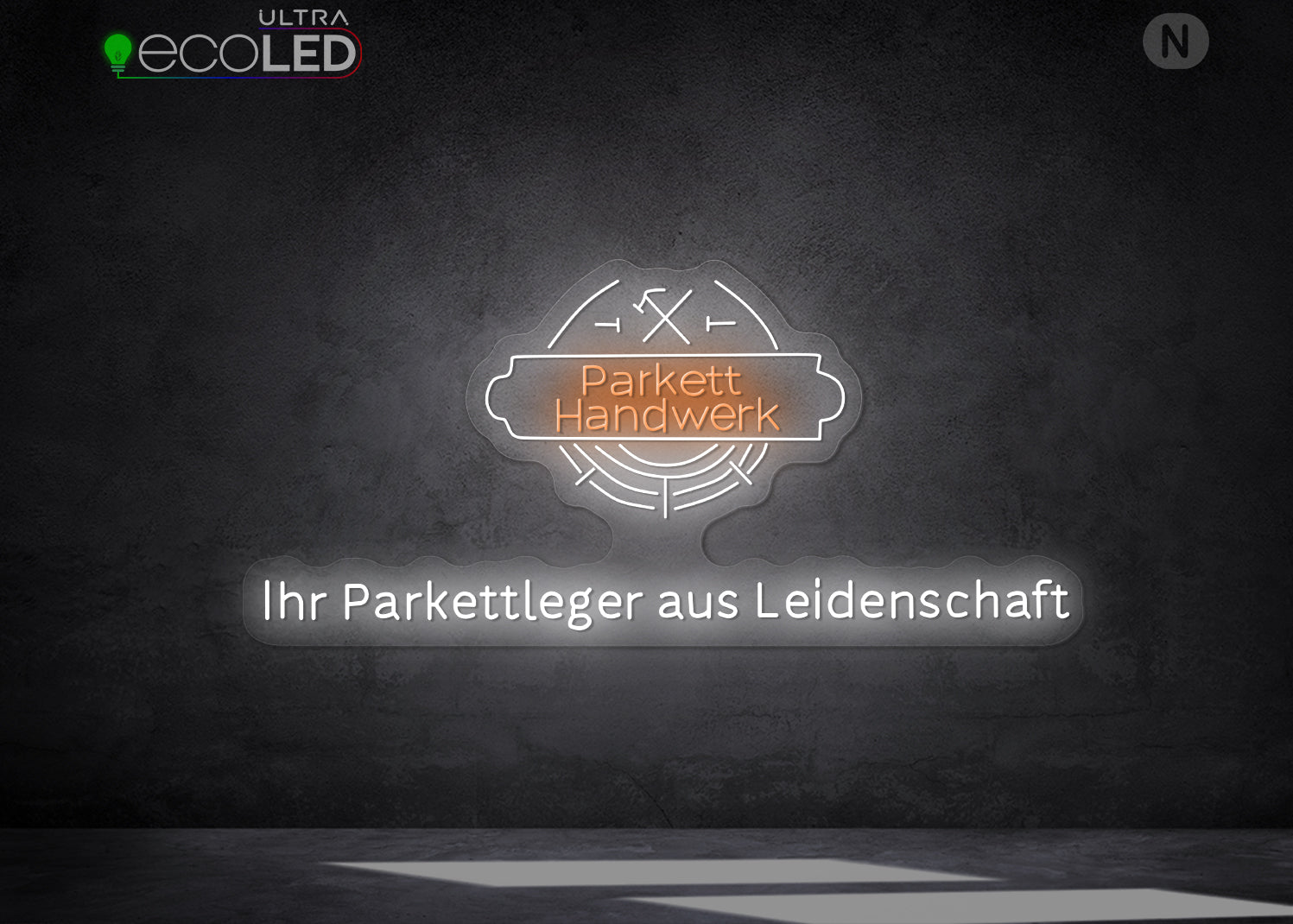 Individuelles Neonschild