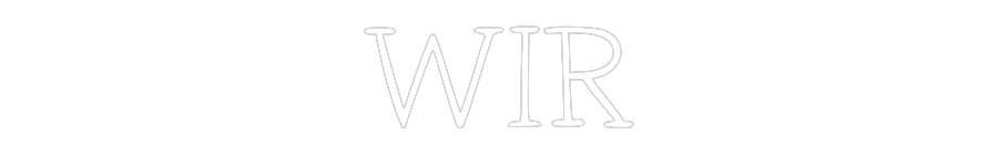 Individuelles Neon: WIR