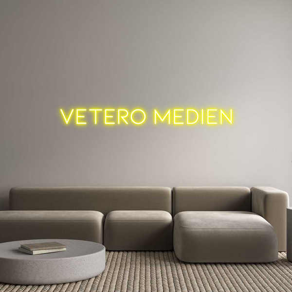 Individuelles Neon: VETERO MEDIEN