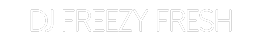 Individuelles Neon: DJ Freezy Fre...