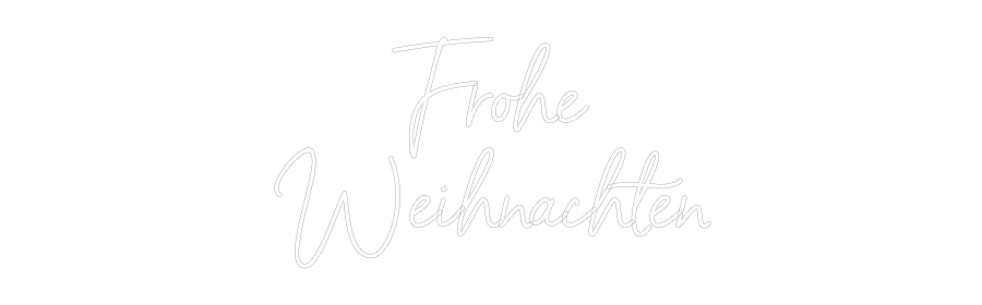 Individuelles Neon: Frohe
Weihna...