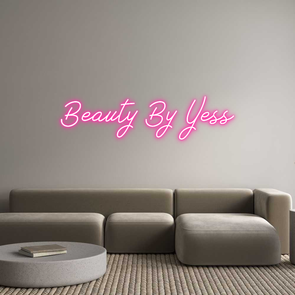Individuelles Neon: Beauty By Yess