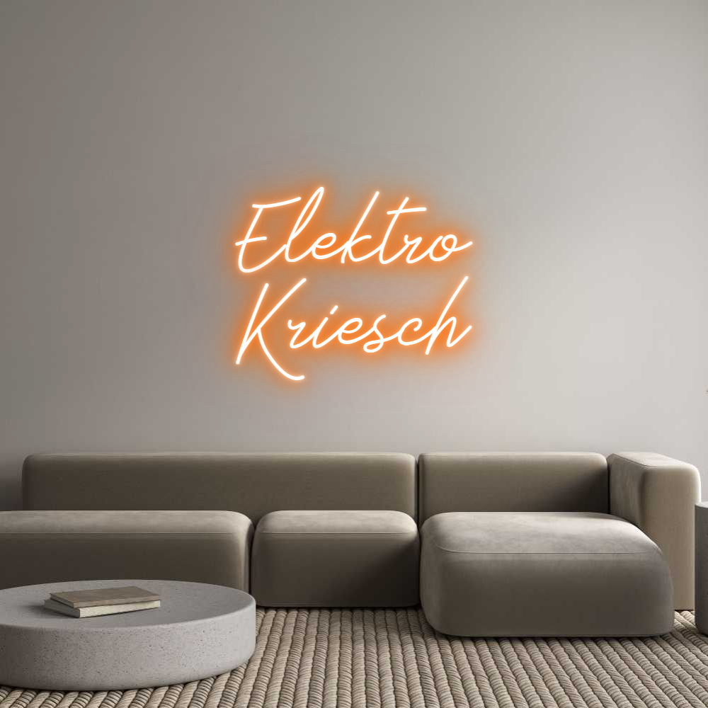 Individuelles Neon: Elektro
Krie...