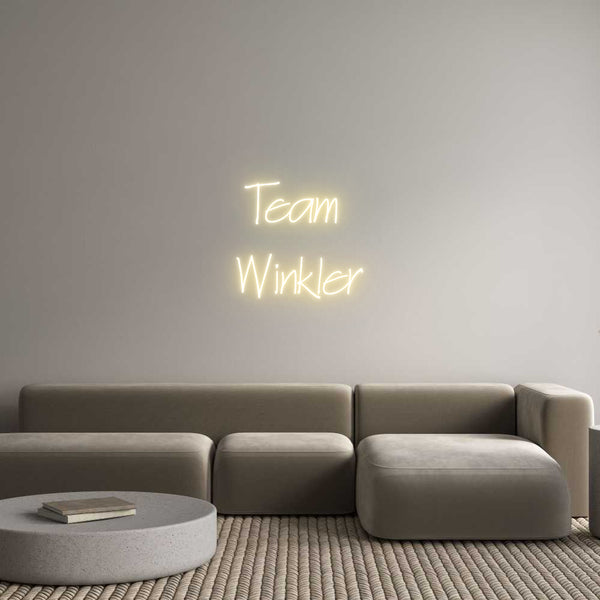 Individuelles Neon: Team 
Winkler