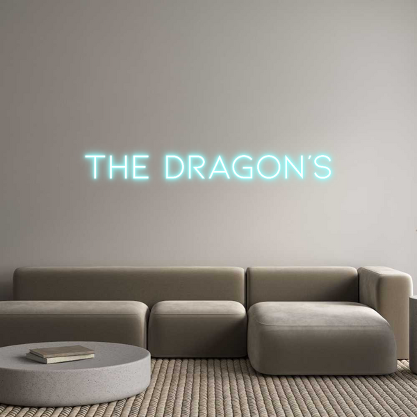 Individuelles Neon: The Dragon’s