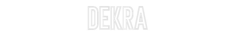 Individuelles Neon: DEKRA