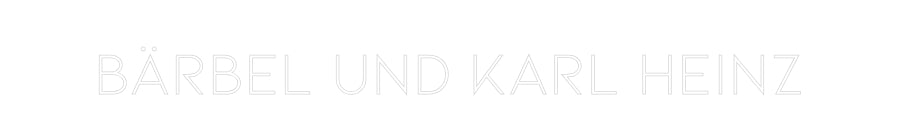 Individuelles Neon: Bärbel und Ka...