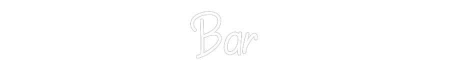 Individuelles Neon: Bar
