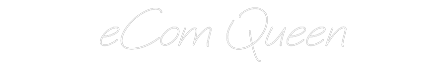 Individuelles Neon: eCom Queen