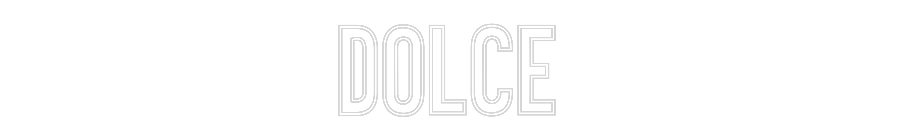 Individuelles Neon: Dolce
